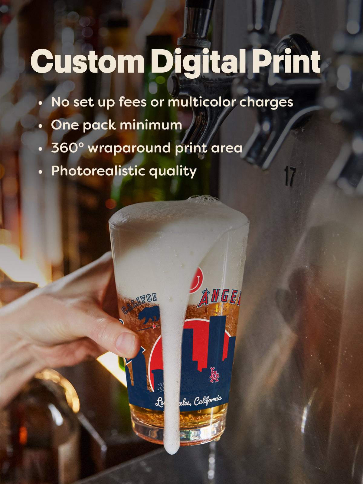 RESERVE 14oz Stackable Tall MS Copolyester Glass - Bulk-5