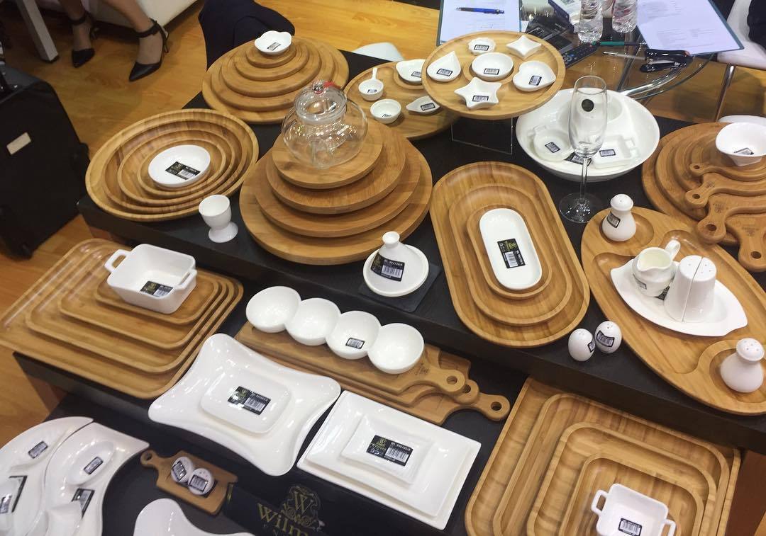 Bamboo Round Plate 6" inch | For Appetizers / Barbecue-3