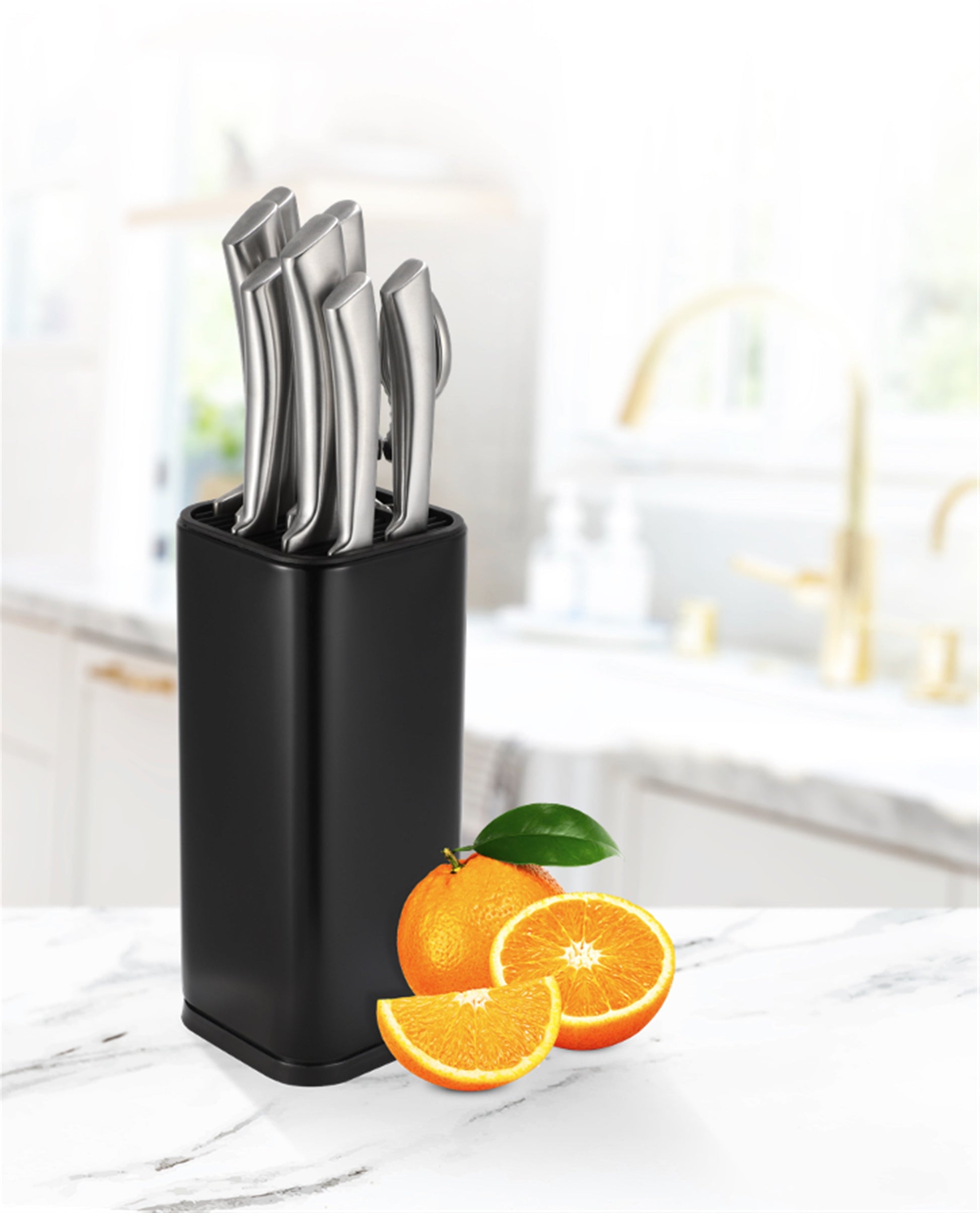 Universal Knife Block Holder, Black-2