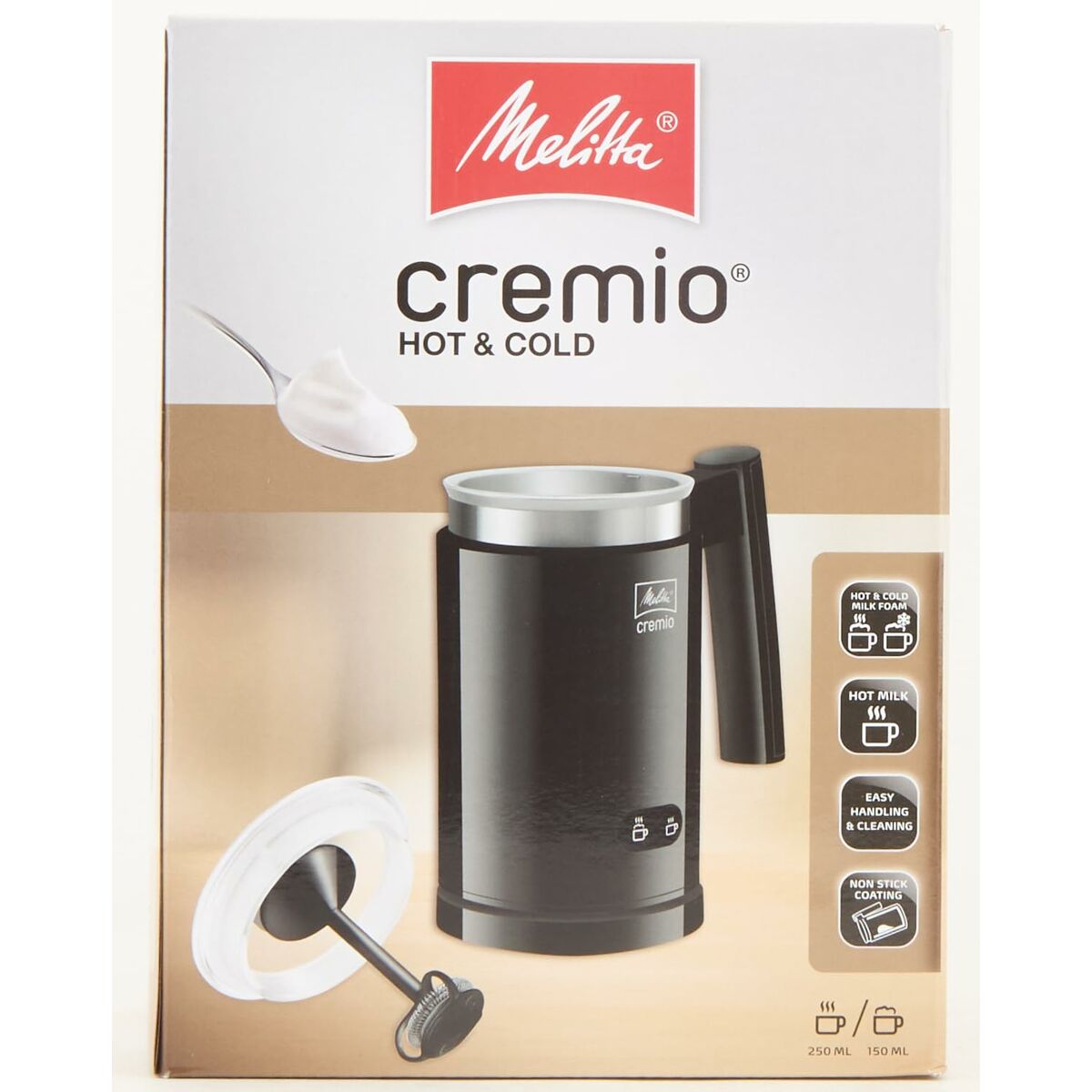 Mini Whisk and Frother Melitta 1014-02 Black 450 W 200 ml-16
