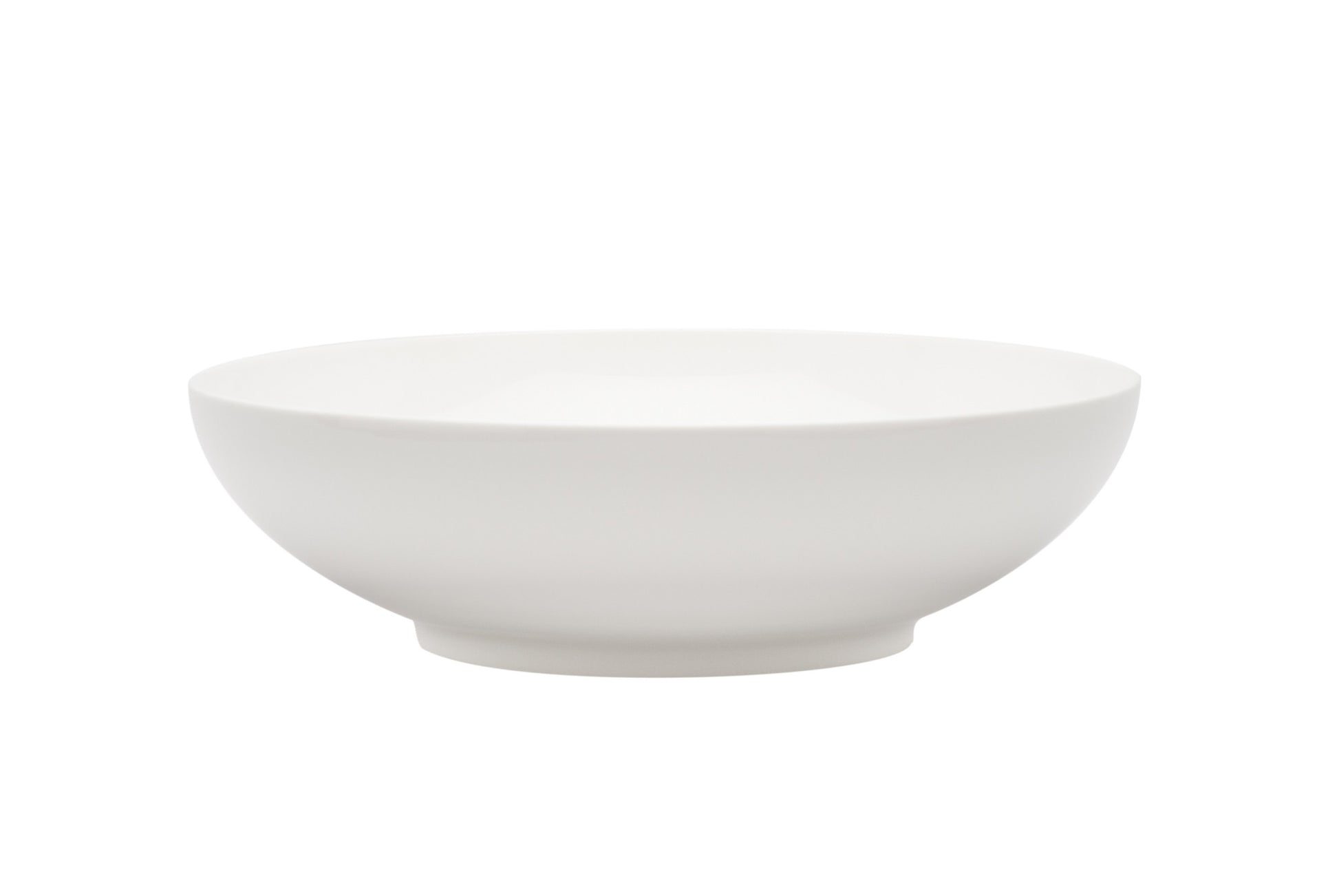 White Six Piece Porcelain Service For Six Bowl Set-4
