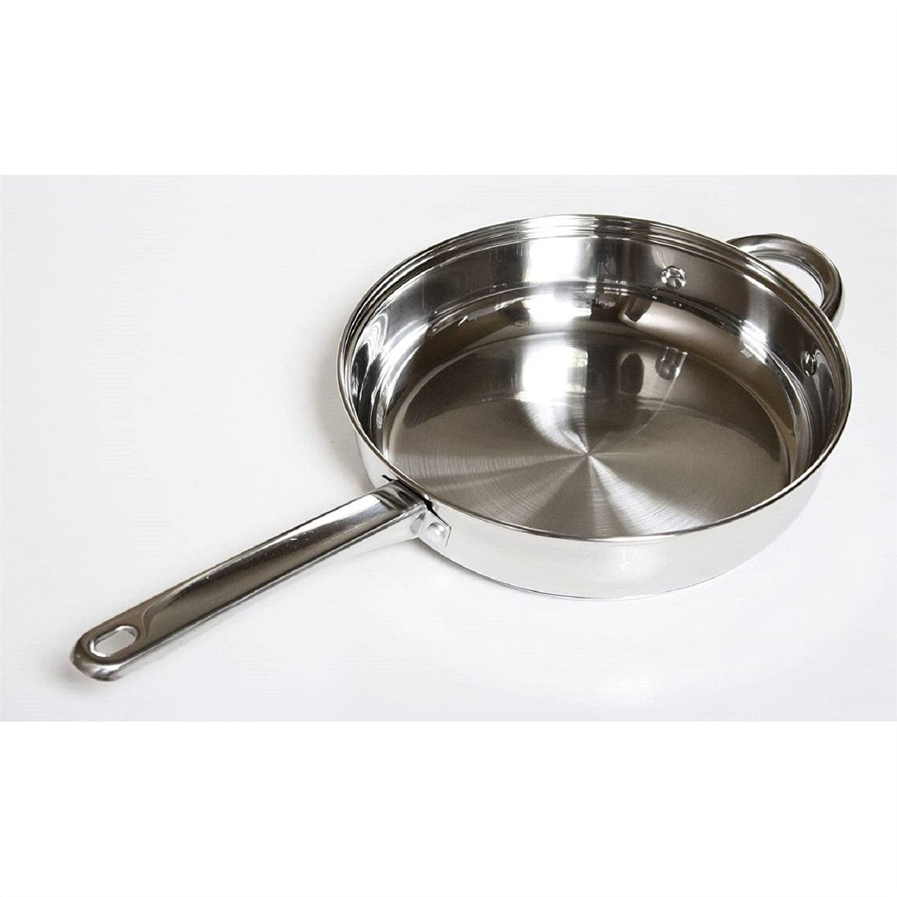 12 Piece Cool Touch Stainless Steel Cookware Set-0