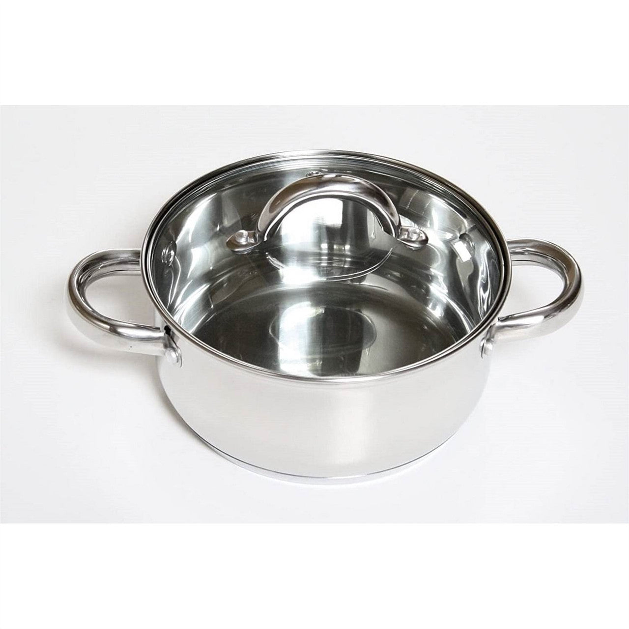 12 Piece Cool Touch Stainless Steel Cookware Set-1