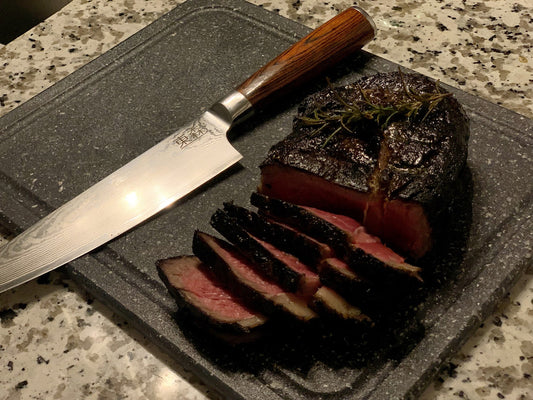 Damascus Steel 8" Chef’s Knife – Premium Japanese Design