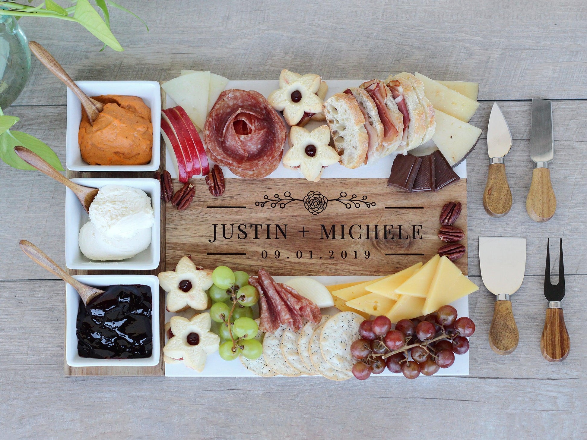 Marble Charcuterie Board-3
