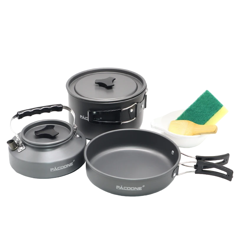 Camping Cookware Set Portable-0