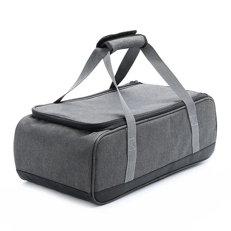 Portable Camping Cookware Storage Bag Grey-0