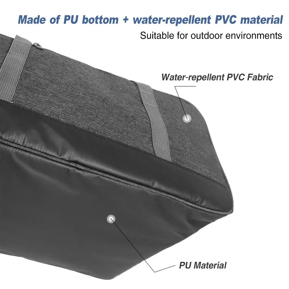 Portable Camping Cookware Storage Bag Grey-3