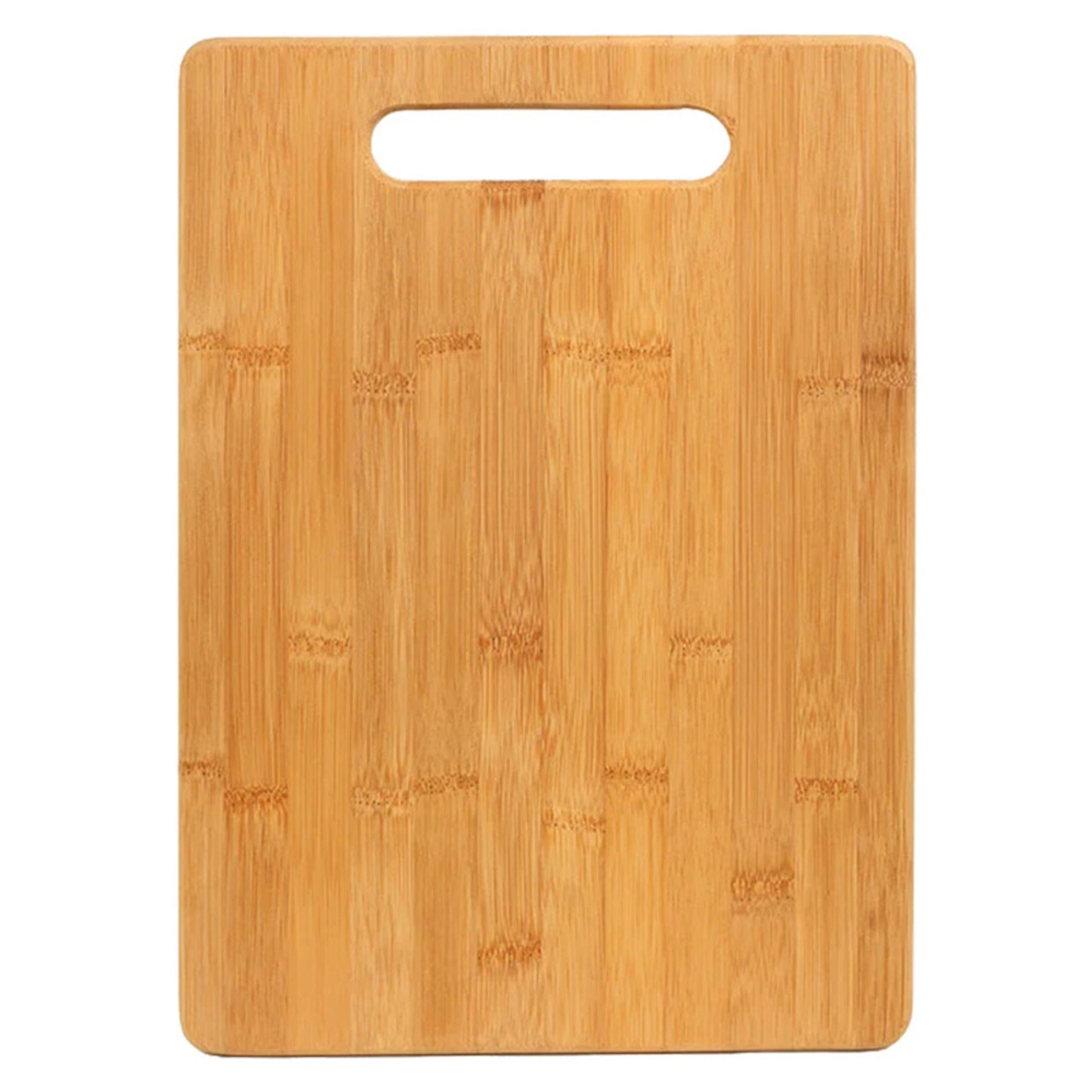 2-Piece Bamboo and Poly Cutting Board Set – Eco-Friendly Bamboo & Durable Poly Chopping Boards, White-1